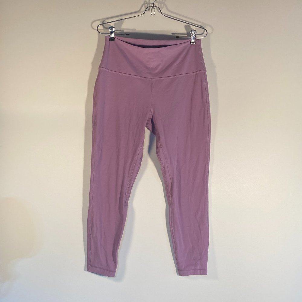 Lululemon Align Pant II 25" Wisteria Purple Leggings Women Size 12